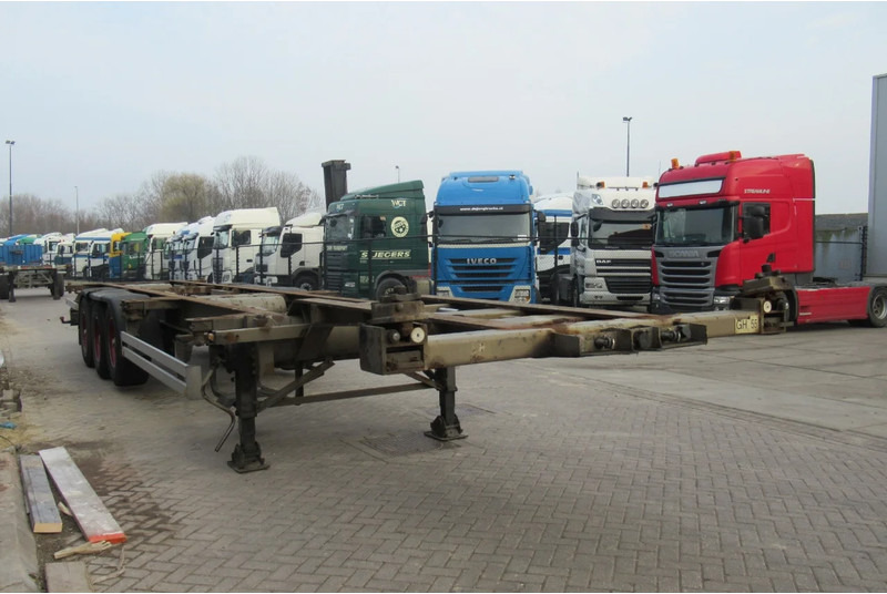 Pacton Container Chassis / BPW + DISC - Konteynır taşıyıcı/ Yedek karoser dorse: fotoğraf 4 Pacton Container Chassis / BPW + DISC - Konteynır taşıyıcı/ Yedek karoser dorse: fotoğraf 4
