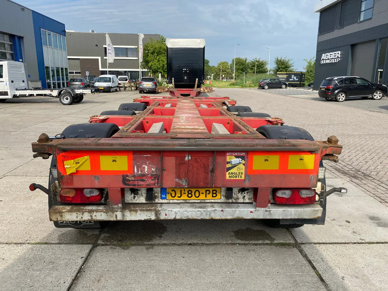 Pacton T3-010 Multi / 3x Extendable / 1x Lift Axle - Konteynır taşıyıcı/ Yedek karoser dorse: fotoğraf 2 Pacton T3-010 Multi / 3x Extendable / 1x Lift Axle - Konteynır taşıyıcı/ Yedek karoser dorse: fotoğraf 2