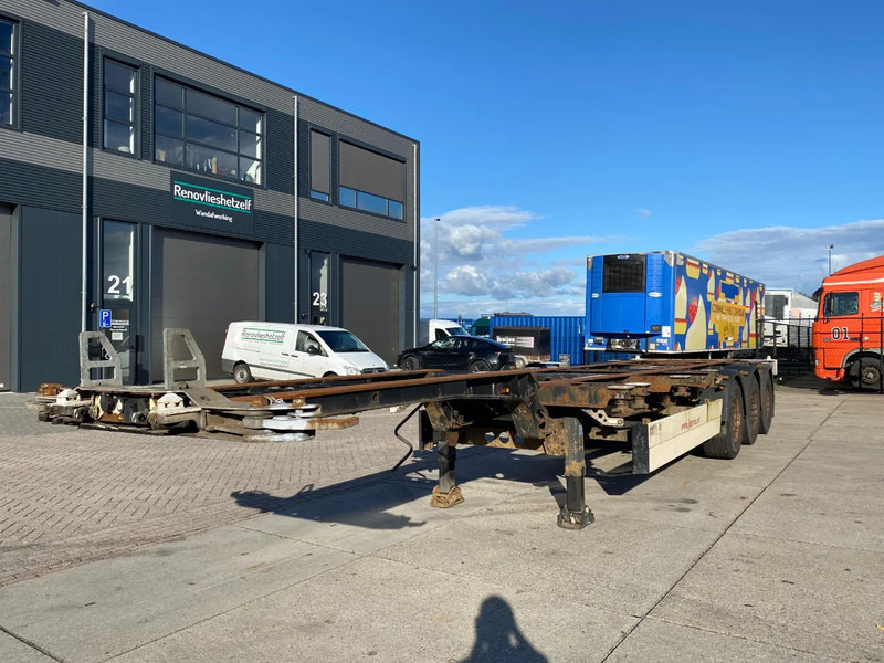 Schmitz Cargobull SCF 24 Chassis / SAF + Disc / 2x Extendable / Lift Axle - Konteynır taşıyıcı/ Yedek karoser dorse: fotoğraf 4 Schmitz Cargobull SCF 24 Chassis / SAF + Disc / 2x Extendable / Lift Axle - Konteynır taşıyıcı/ Yedek karoser dorse: fotoğraf 4
