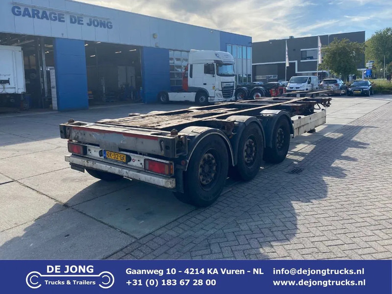Schmitz Cargobull SCF 24 Chassis / SAF + Disc / 2x Extendable / Lift Axle - Konteynır taşıyıcı/ Yedek karoser dorse: fotoğraf 1 Schmitz Cargobull SCF 24 Chassis / SAF + Disc / 2x Extendable / Lift Axle - Konteynır taşıyıcı/ Yedek karoser dorse: fotoğraf 1