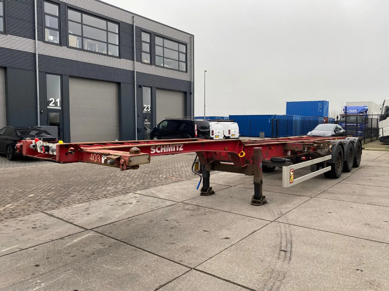Schmitz Cargobull SCF 24 G Chassis / SAF + Disc / 1x Extendable / Lift axle - Konteynır taşıyıcı/ Yedek karoser dorse: fotoğraf 3 Schmitz Cargobull SCF 24 G Chassis / SAF + Disc / 1x Extendable / Lift axle - Konteynır taşıyıcı/ Yedek karoser dorse: fotoğraf 3