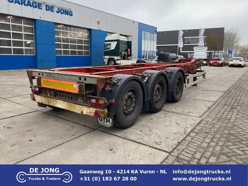 Schmitz Cargobull SCF 24 G Chassis / SAF + Disc / 1x Extendable / Lift axle - Konteynır taşıyıcı/ Yedek karoser dorse: fotoğraf 1 Schmitz Cargobull SCF 24 G Chassis / SAF + Disc / 1x Extendable / Lift axle - Konteynır taşıyıcı/ Yedek karoser dorse: fotoğraf 1