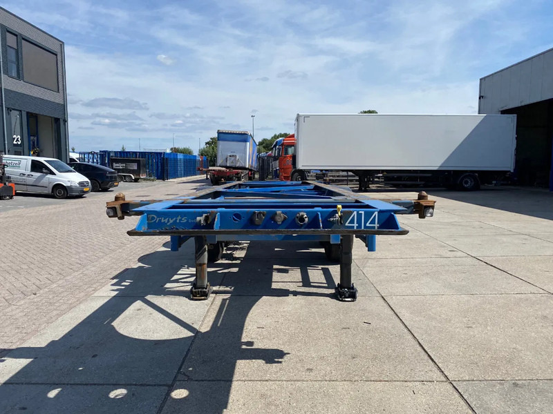 TURBO'S HOET 20 FT Container Chassis / APK t/m 3-2026 / BPW + Drum - Konteynır taşıyıcı/ Yedek karoser dorse: fotoğraf 5 TURBO'S HOET 20 FT Container Chassis / APK t/m 3-2026 / BPW + Drum - Konteynır taşıyıcı/ Yedek karoser dorse: fotoğraf 5