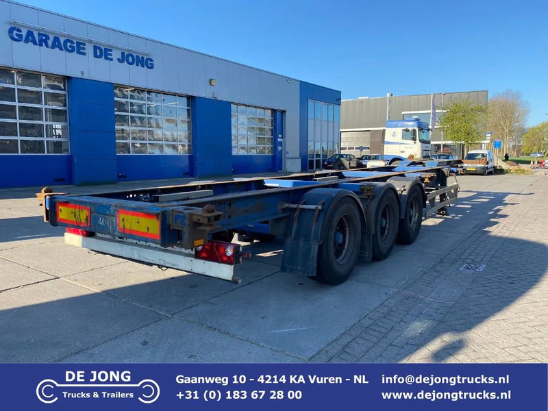 TURBO'S HOET 40 FT / BPW + Disc / 1x Lift Axle / 4690 KG! - Konteynır taşıyıcı/ Yedek karoser dorse: fotoğraf 1 TURBO'S HOET 40 FT / BPW + Disc / 1x Lift Axle / 4690 KG! - Konteynır taşıyıcı/ Yedek karoser dorse: fotoğraf 1