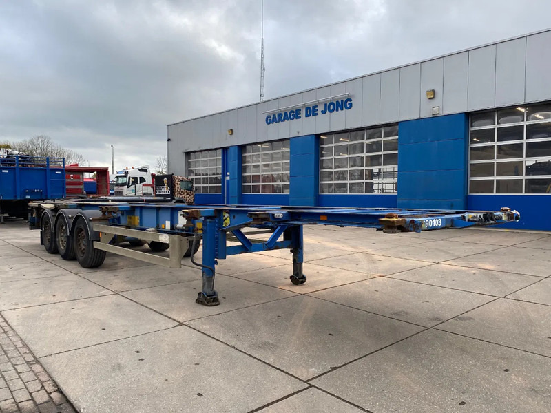 Van Hool 3B0079 / Container chassis / SAF + Disc - Konteynır taşıyıcı/ Yedek karoser dorse: fotoğraf 5 Van Hool 3B0079 / Container chassis / SAF + Disc - Konteynır taşıyıcı/ Yedek karoser dorse: fotoğraf 5