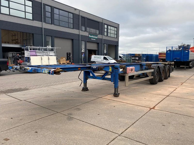 Van Hool 3B0079 / Container chassis / SAF + Disc - Konteynır taşıyıcı/ Yedek karoser dorse: fotoğraf 4 Van Hool 3B0079 / Container chassis / SAF + Disc - Konteynır taşıyıcı/ Yedek karoser dorse: fotoğraf 4