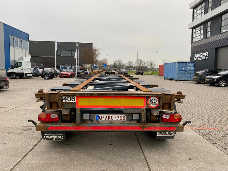 Van Hool Container Chassis / 40-45 FT / BPW - Konteynır taşıyıcı/ Yedek karoser dorse: fotoğraf 2 Van Hool Container Chassis / 40-45 FT / BPW - Konteynır taşıyıcı/ Yedek karoser dorse: fotoğraf 2