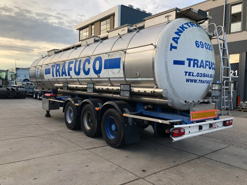 Van Hool Tank / 33.280 LT / 4 compartments / ADR / Inox - Tanker dorse: fotoğraf 3 Van Hool Tank / 33.280 LT / 4 compartments / ADR / Inox - Tanker dorse: fotoğraf 3