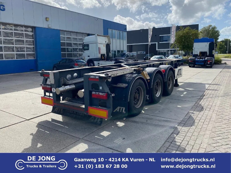 Van Hool Tank chassis / ADR / BPW + DISC / 20-30 FT - Konteynır taşıyıcı/ Yedek karoser dorse: fotoğraf 1 Van Hool Tank chassis / ADR / BPW + DISC / 20-30 FT - Konteynır taşıyıcı/ Yedek karoser dorse: fotoğraf 1