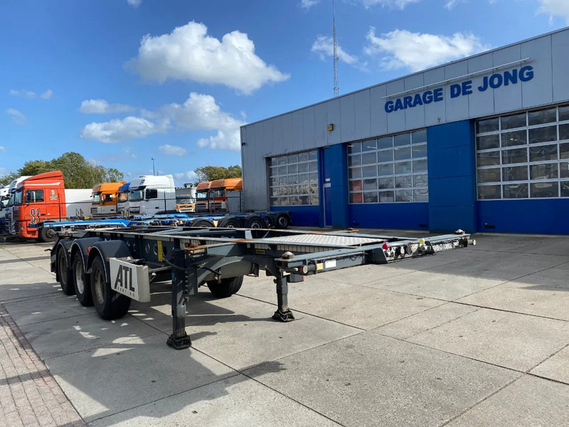 Van Hool Tank chassis / ADR / BPW + DISC / 20-30 FT - Konteynır taşıyıcı/ Yedek karoser dorse: fotoğraf 5 Van Hool Tank chassis / ADR / BPW + DISC / 20-30 FT - Konteynır taşıyıcı/ Yedek karoser dorse: fotoğraf 5