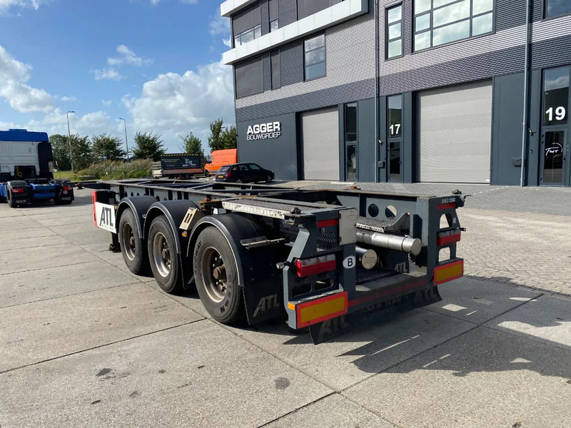 Van Hool Tank chassis / ADR / BPW + DISC / 20-30 FT - Konteynır taşıyıcı/ Yedek karoser dorse: fotoğraf 2 Van Hool Tank chassis / ADR / BPW + DISC / 20-30 FT - Konteynır taşıyıcı/ Yedek karoser dorse: fotoğraf 2