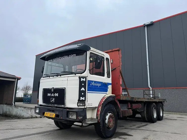 MAN F8 26.321 Manual + Full Steel 6x4 - Sal/ Açık kasa kamyon: fotoğraf 1 MAN F8 26.321 Manual + Full Steel 6x4 - Sal/ Açık kasa kamyon: fotoğraf 1