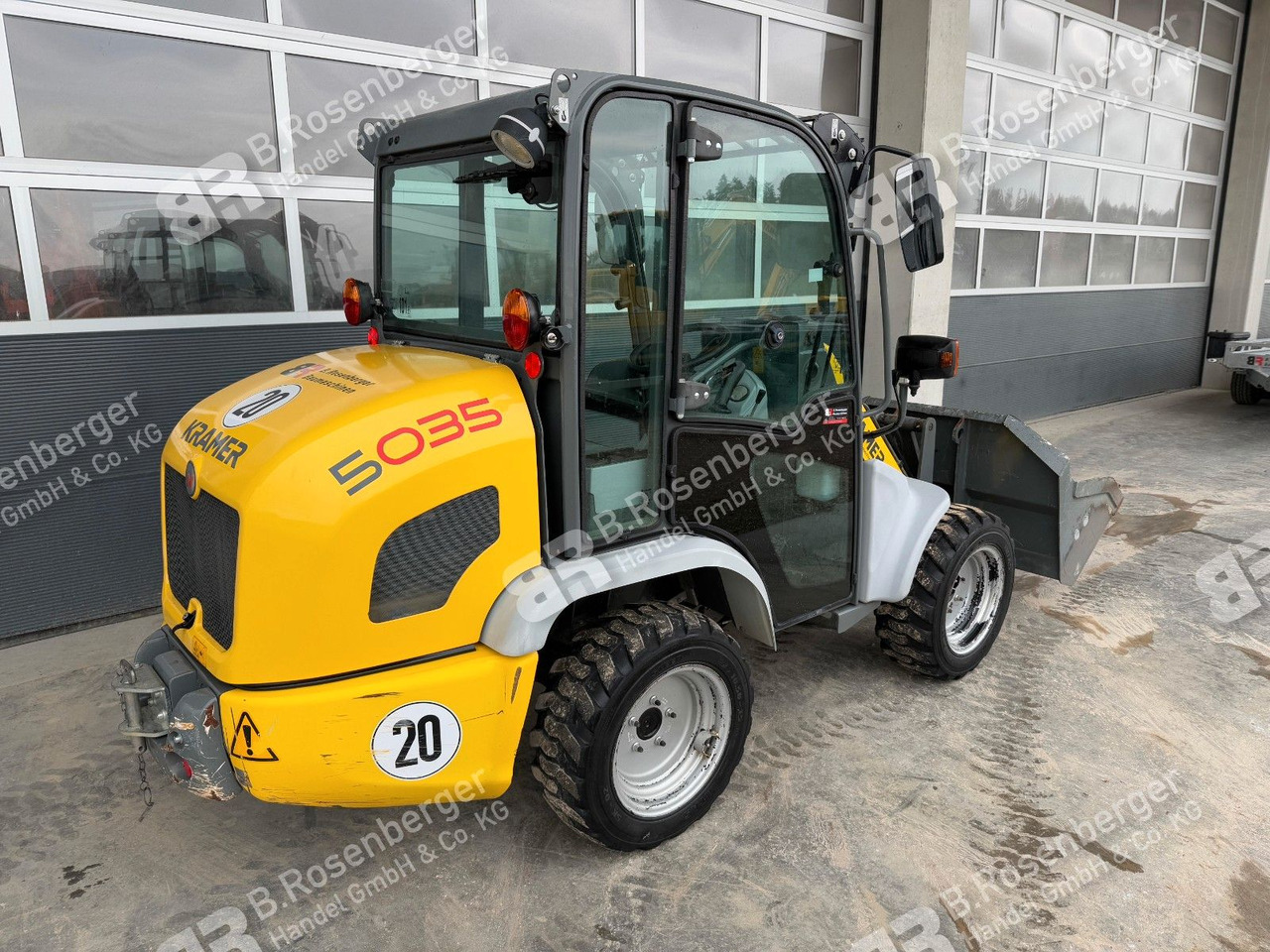 Kramer 5035 Radlader / Gabel & Schaufel / nur 1023h - Tekerlekli yükleyici: fotoğraf 5 Kramer 5035 Radlader / Gabel & Schaufel / nur 1023h - Tekerlekli yükleyici: fotoğraf 5