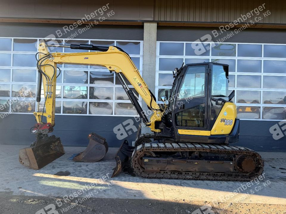 Yanmar SV100-2CR Minibagger / nur 2939h / BJ2019 / TOP - Mini ekskavatör: fotoğraf 2 Yanmar SV100-2CR Minibagger / nur 2939h / BJ2019 / TOP - Mini ekskavatör: fotoğraf 2