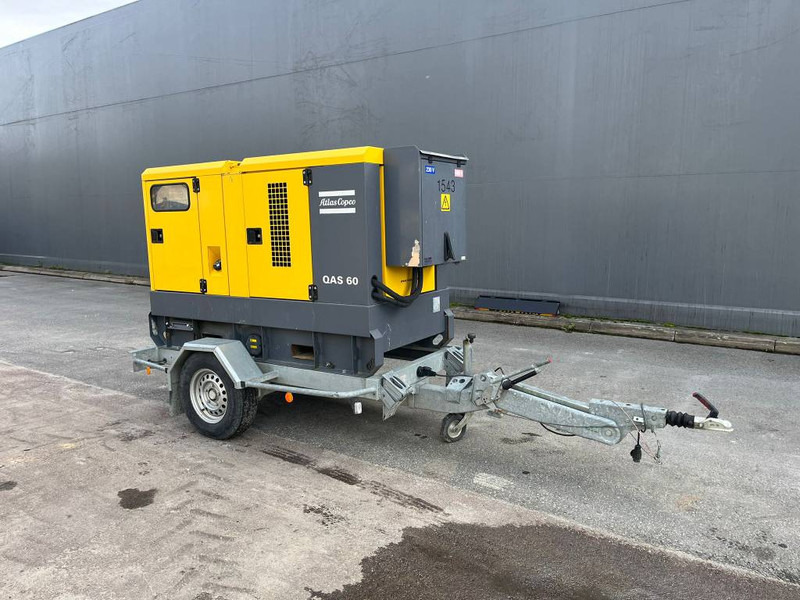 Atlas-Copco QAS 60 ST3 - Elektrikli jeneratör: fotoğraf 2 Atlas-Copco QAS 60 ST3 - Elektrikli jeneratör: fotoğraf 2