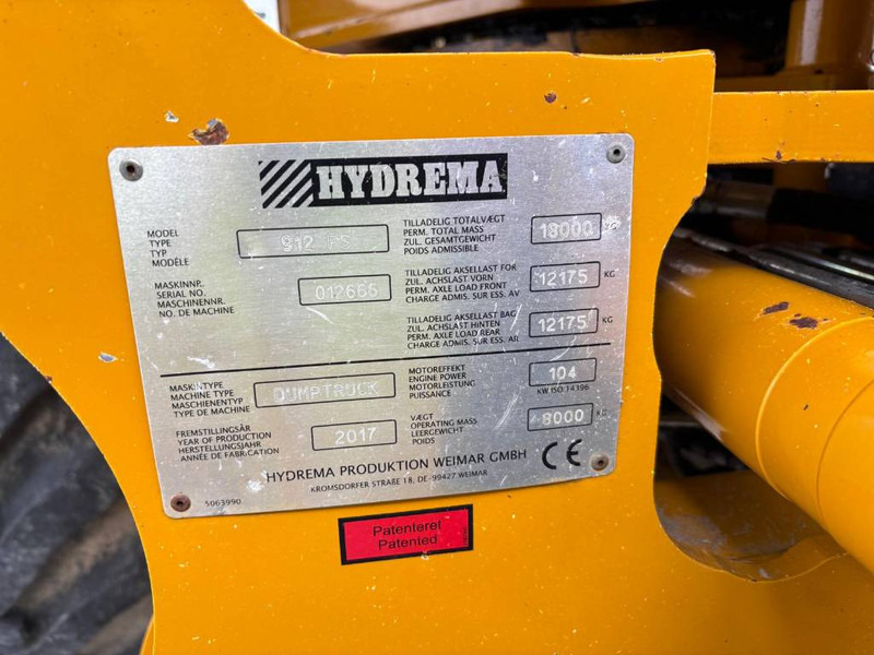 Hydrema 912 FS - Belden kırma kaya kamyonu: fotoğraf 5 Hydrema 912 FS - Belden kırma kaya kamyonu: fotoğraf 5