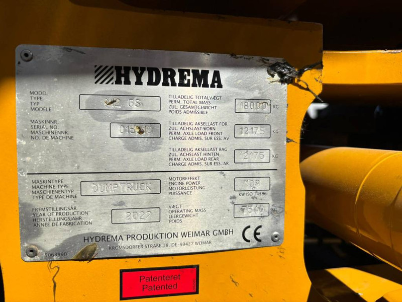 Hydrema 912 GS - Belden kırma kaya kamyonu: fotoğraf 5 Hydrema 912 GS - Belden kırma kaya kamyonu: fotoğraf 5