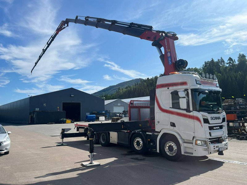 ** SOLD ** Scania R 590 + HMF 9520 K6 + Jibb + Win - Vinçli kamyon: fotoğraf 3 ** SOLD ** Scania R 590 + HMF 9520 K6 + Jibb + Win - Vinçli kamyon: fotoğraf 3