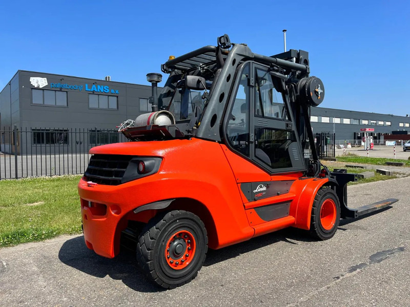 LPG forklift Linde H80T-03/900 HOURS 1517: fotoğraf 6