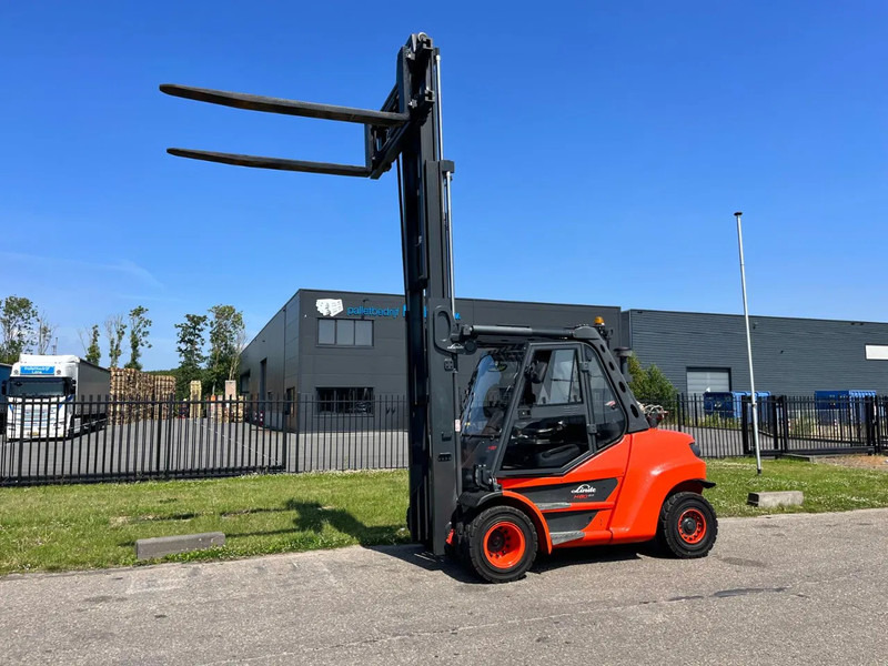 LPG forklift Linde H80T-03/900 HOURS 1517: fotoğraf 8