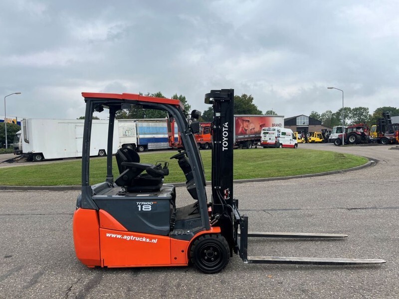 Toyota 8FBET18 - Elektrikli forklift: fotoğraf 1 Toyota 8FBET18 - Elektrikli forklift: fotoğraf 1