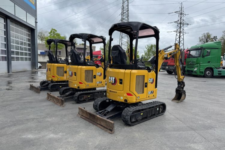 CATERPILLAR | 3 Stück 301.7CR... - Paletli ekskavatör: fotoğraf 3 CATERPILLAR | 3 Stück 301.7CR... - Paletli ekskavatör: fotoğraf 3