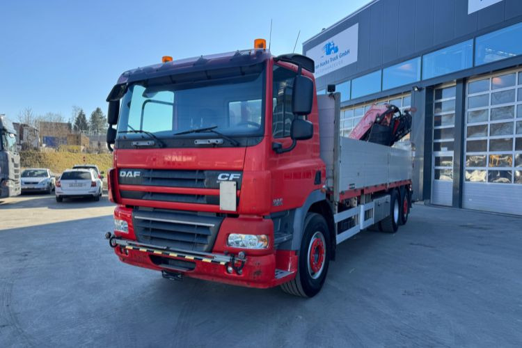 DAF CF 460 6x2 Fassi 290-4 - Vinçli kamyon, Sal/ Açık kasa kamyon: fotoğraf 2 DAF CF 460 6x2 Fassi 290-4 - Vinçli kamyon, Sal/ Açık kasa kamyon: fotoğraf 2
