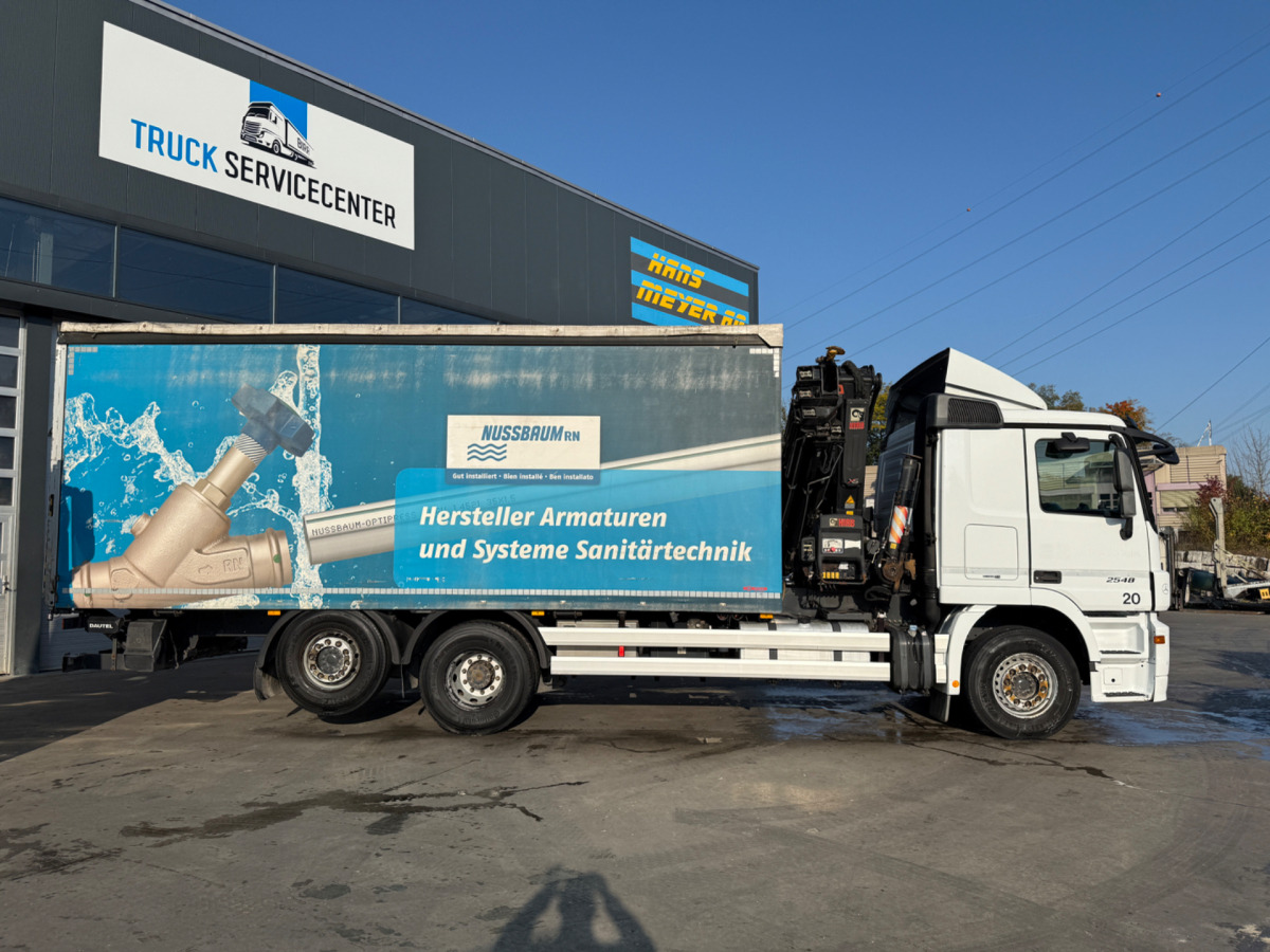 MERCEDES Actros 2548 6x2 Hiab 244-5 - Vinçli kamyon: fotoğraf 5 MERCEDES Actros 2548 6x2 Hiab 244-5 - Vinçli kamyon: fotoğraf 5