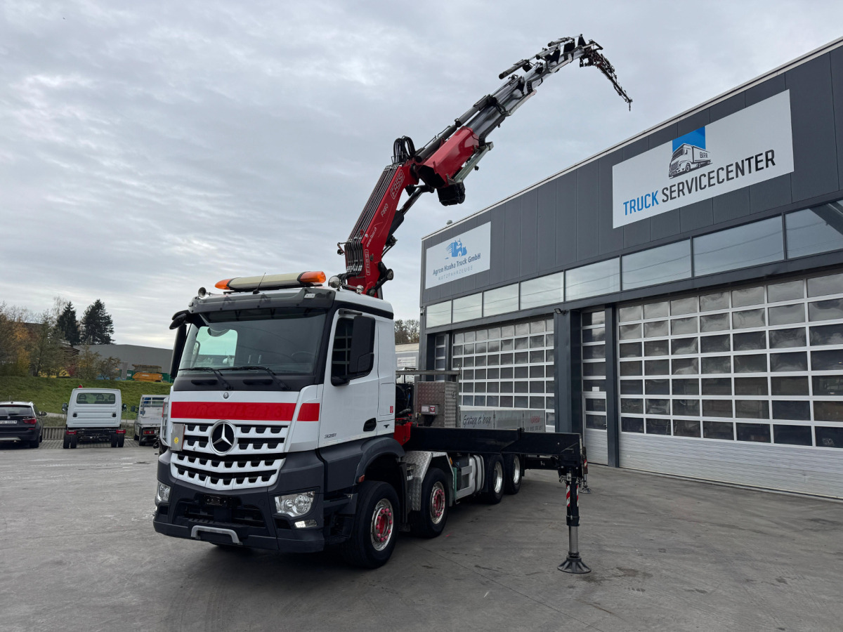 MERCEDES Arocs 3251 8x4 Fassi 660 6-6 - Vinçli kamyon: fotoğraf 1 MERCEDES Arocs 3251 8x4 Fassi 660 6-6 - Vinçli kamyon: fotoğraf 1