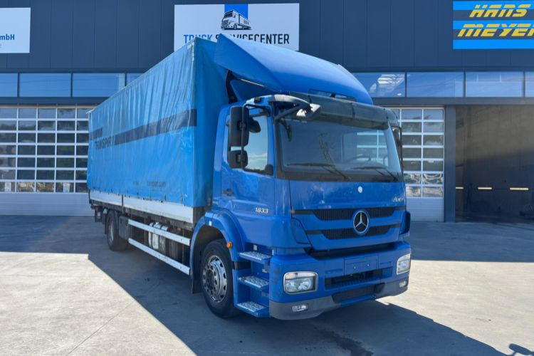 Mercedes-Benz Axor 1833 4x2 - Tenteli kamyon: fotoğraf 3 Mercedes-Benz Axor 1833 4x2 - Tenteli kamyon: fotoğraf 3