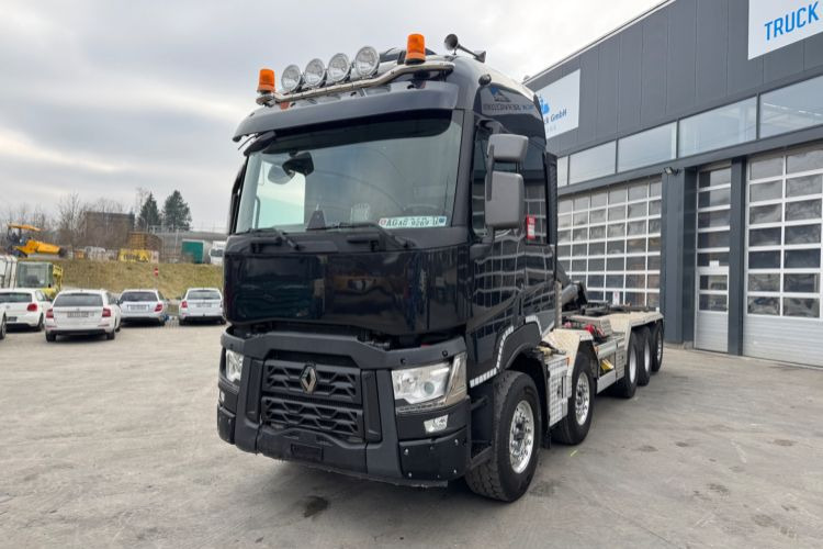 Renault C520 10x4 Trösch SWS - Kancalı yükleyici kamyon: fotoğraf 1 Renault C520 10x4 Trösch SWS - Kancalı yükleyici kamyon: fotoğraf 1