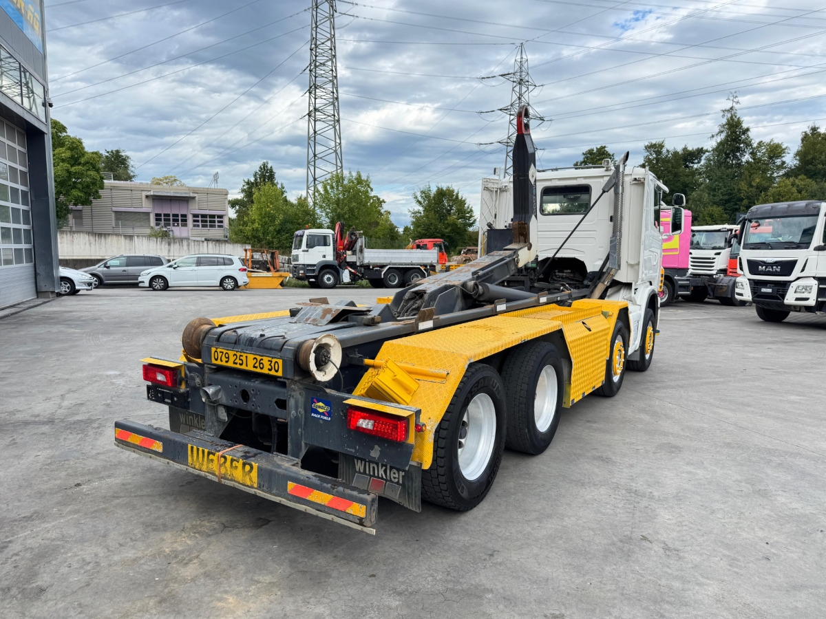 SCANIA G480 8x4 Sobag - Kancalı yükleyici kamyon: fotoğraf 5 SCANIA G480 8x4 Sobag - Kancalı yükleyici kamyon: fotoğraf 5