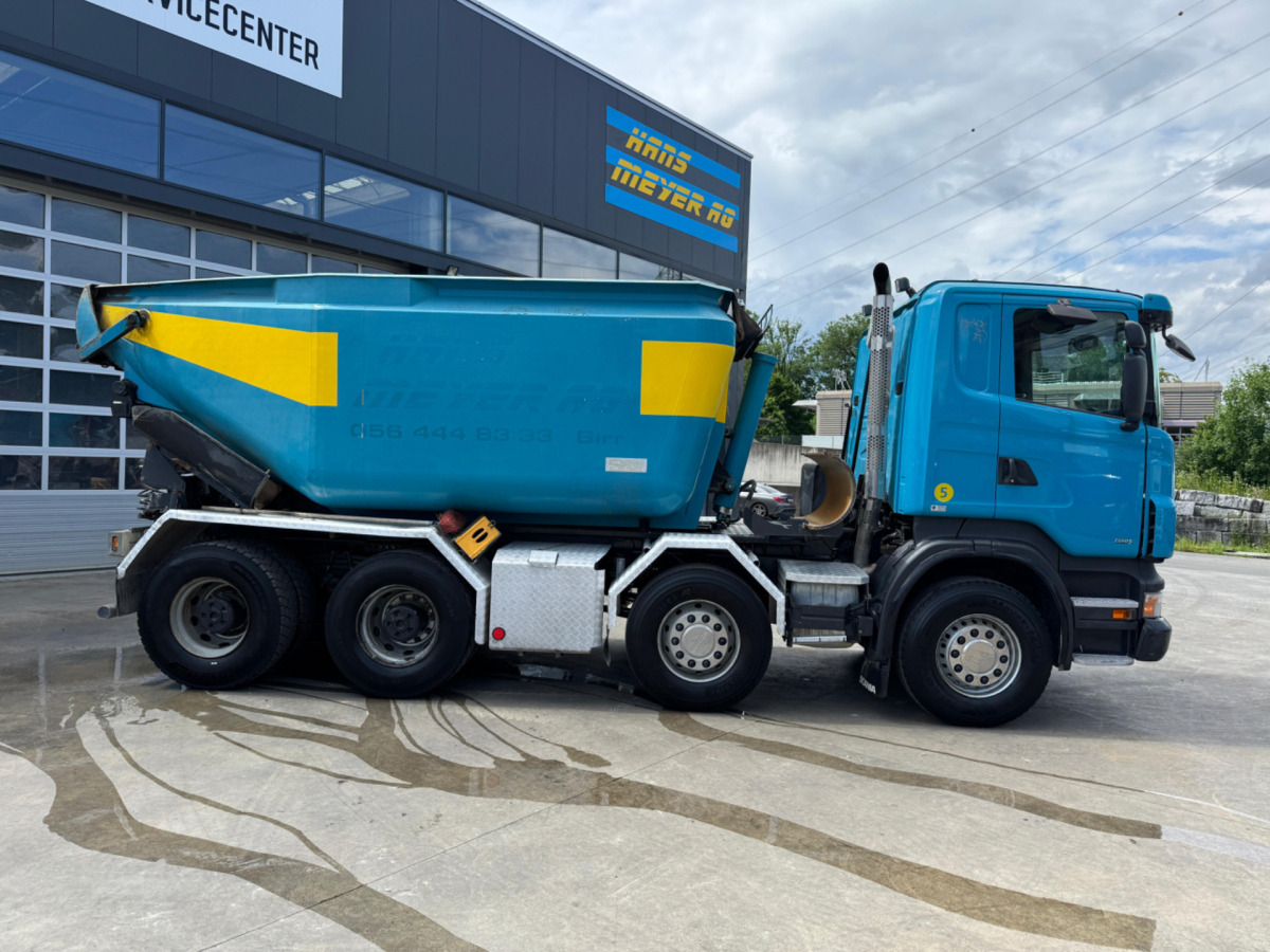 SCANIA R480 8x4 Moser 16m3 - Kancalı yükleyici kamyon: fotoğraf 4 SCANIA R480 8x4 Moser 16m3 - Kancalı yükleyici kamyon: fotoğraf 4
