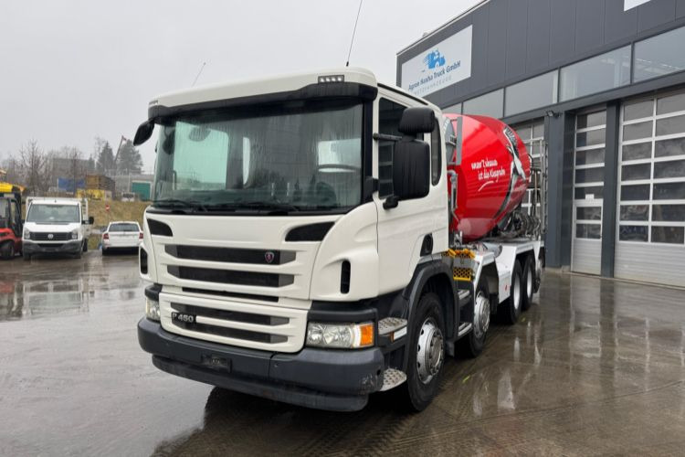 Scania P450 10x4 Liebherr 10m3 - Transmikser: fotoğraf 1 Scania P450 10x4 Liebherr 10m3 - Transmikser: fotoğraf 1