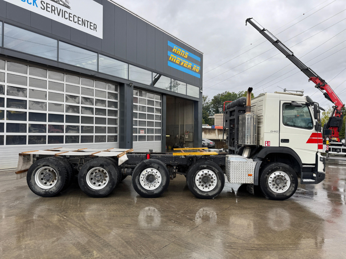VOLVO FMX-540 10x4 - Şasi kamyon: fotoğraf 4 VOLVO FMX-540 10x4 - Şasi kamyon: fotoğraf 4