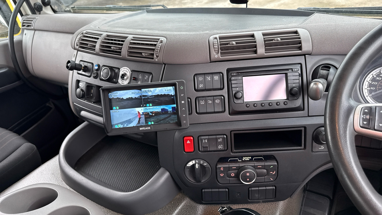 Sal/ Açık kasa kamyon, Vinçli kamyon DAF CF 410: fotoğraf 7