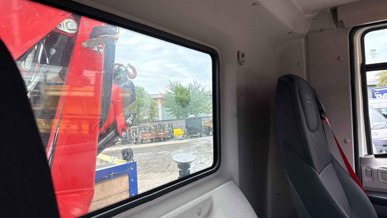 Sal/ Açık kasa kamyon, Vinçli kamyon DAF CF 410: fotoğraf 18