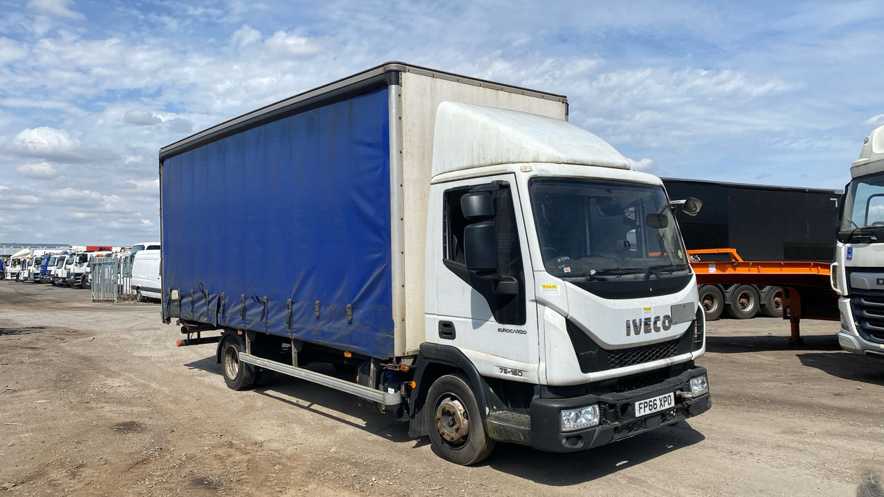 IVECO EUROCARGO 75-160 - Tenteli kamyon: fotoğraf 2 IVECO EUROCARGO 75-160 - Tenteli kamyon: fotoğraf 2