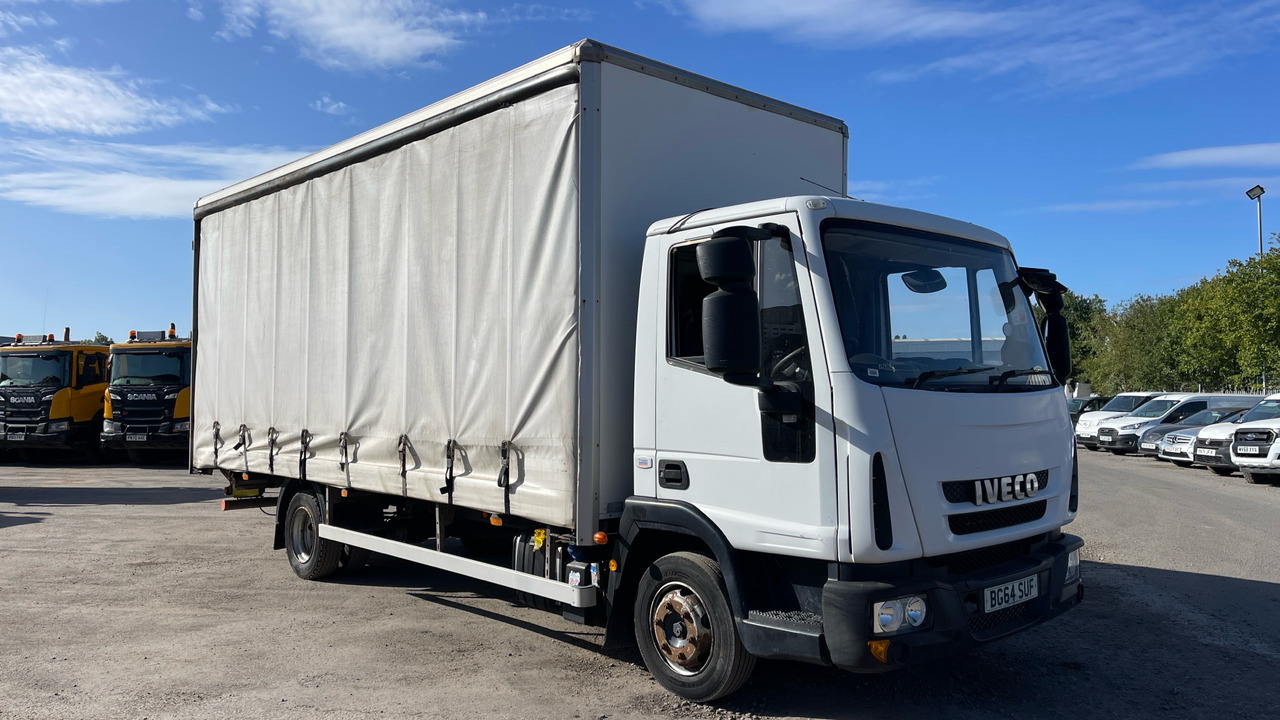 IVECO EUROCARGO 75E - Tenteli kamyon: fotoğraf 1 IVECO EUROCARGO 75E - Tenteli kamyon: fotoğraf 1