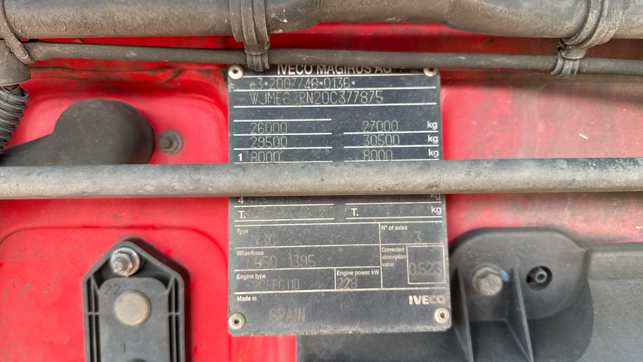 Tenteli kamyon IVECO STRALIS 310: fotoğraf 12