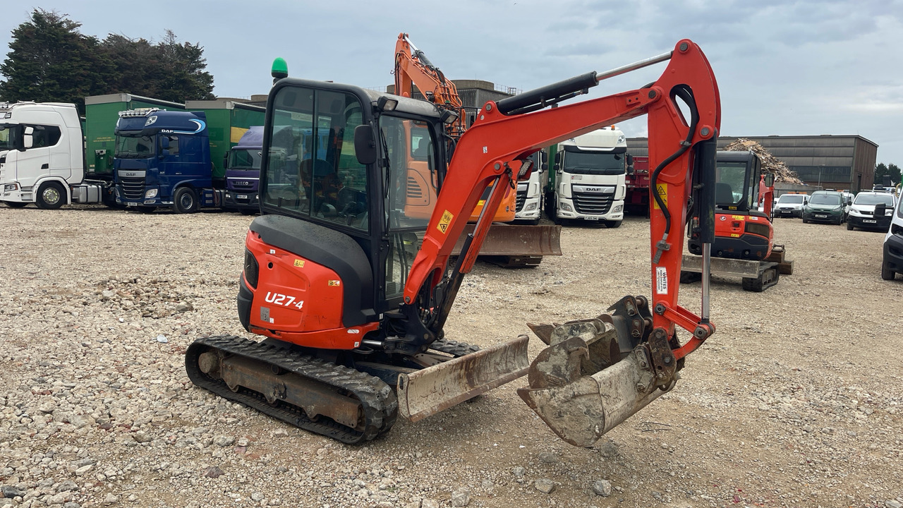 KUBOTA U27-4 - Mini ekskavatör: fotoğraf 2 KUBOTA U27-4 - Mini ekskavatör: fotoğraf 2