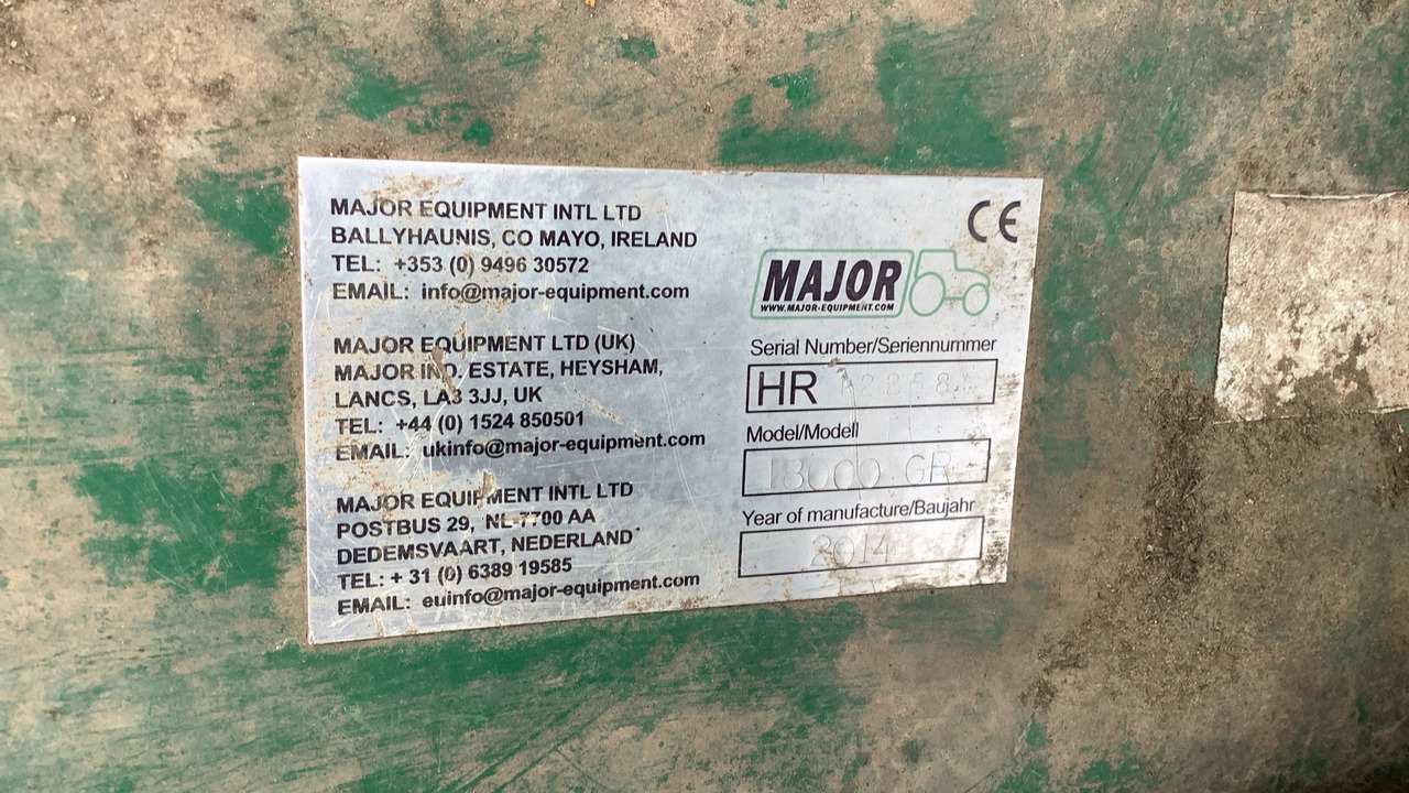 MAJOR 18000GR TRAILED FINISHING MOWER 13/441 - İnşaat ekipmanı: fotoğraf 5 MAJOR 18000GR TRAILED FINISHING MOWER 13/441 - İnşaat ekipmanı: fotoğraf 5