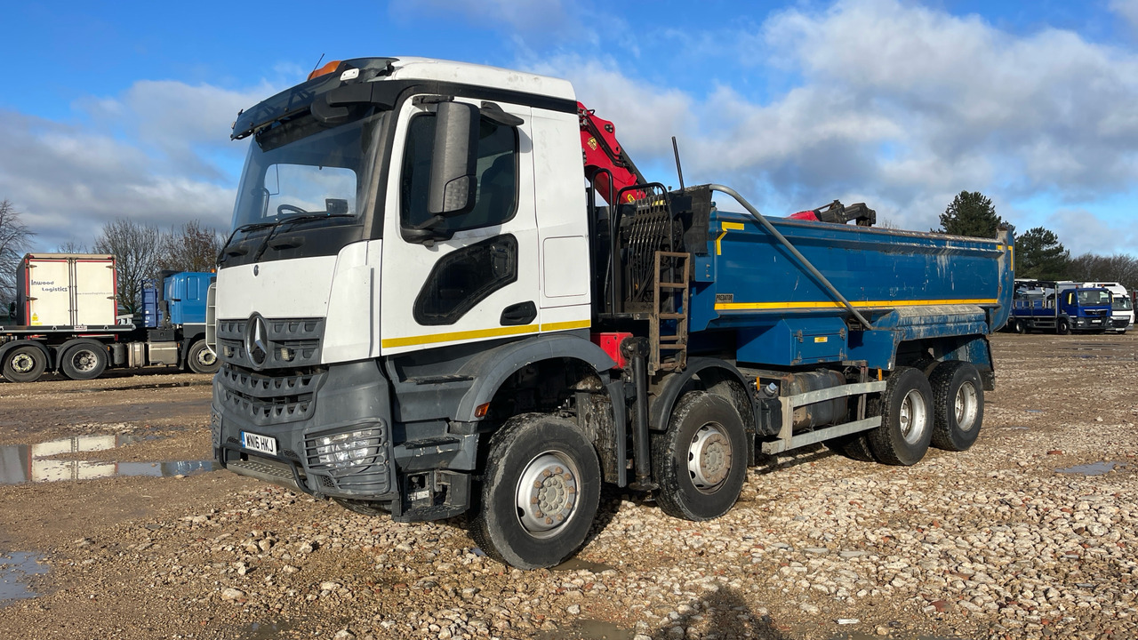 MERCEDES-BENZ AROCS - Damperli kamyon, Vinçli kamyon: fotoğraf 2 MERCEDES-BENZ AROCS - Damperli kamyon, Vinçli kamyon: fotoğraf 2