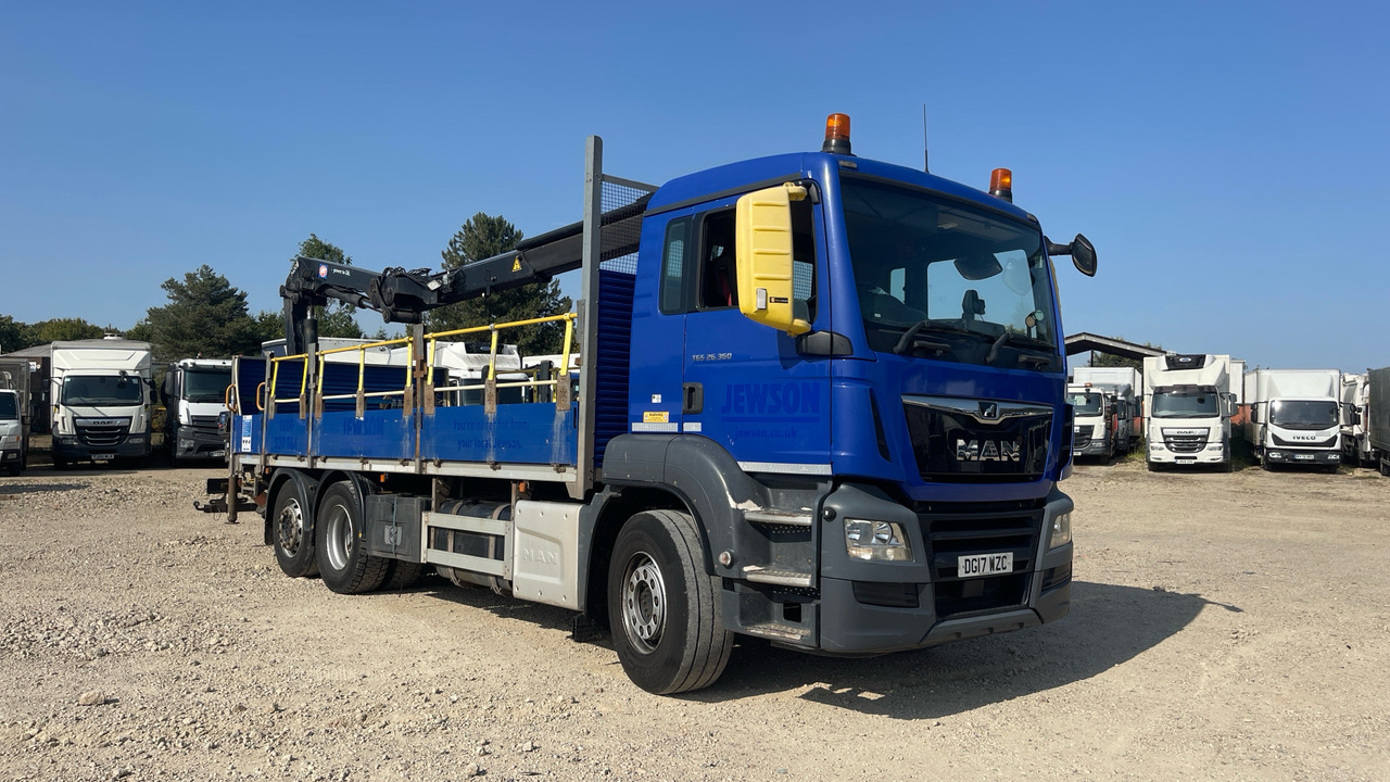 Man TGS 26.360 - Sal/ Açık kasa kamyon, Vinçli kamyon: fotoğraf 1 Man TGS 26.360 - Sal/ Açık kasa kamyon, Vinçli kamyon: fotoğraf 1