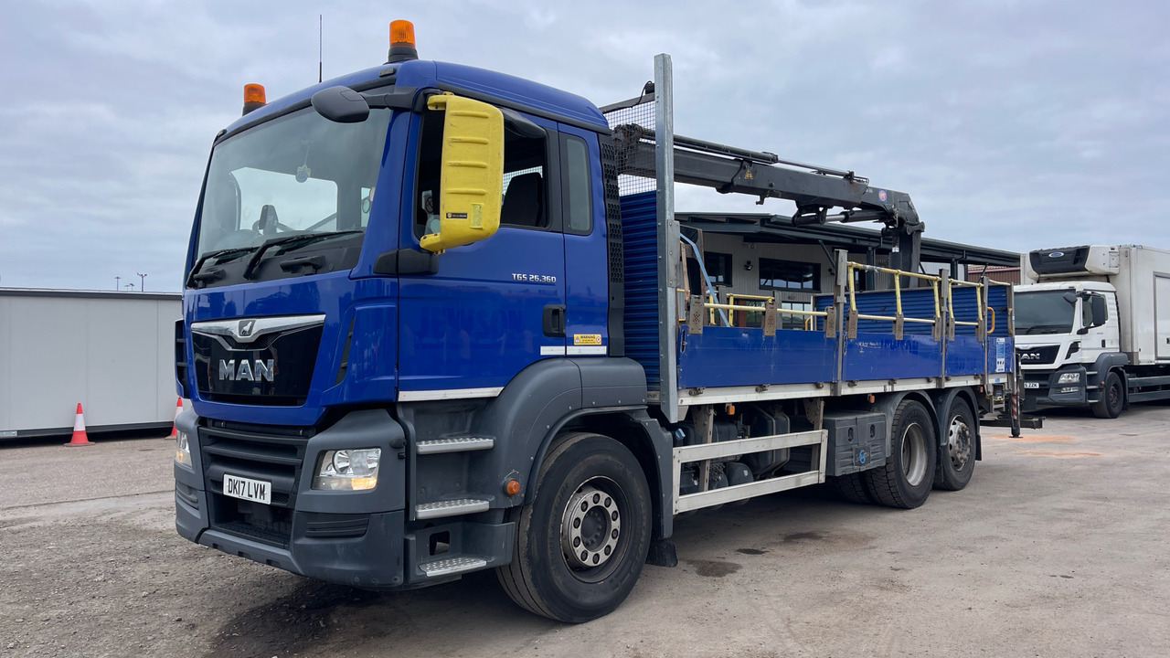 Man TGS 26.360 - Sal/ Açık kasa kamyon, Vinçli kamyon: fotoğraf 2 Man TGS 26.360 - Sal/ Açık kasa kamyon, Vinçli kamyon: fotoğraf 2