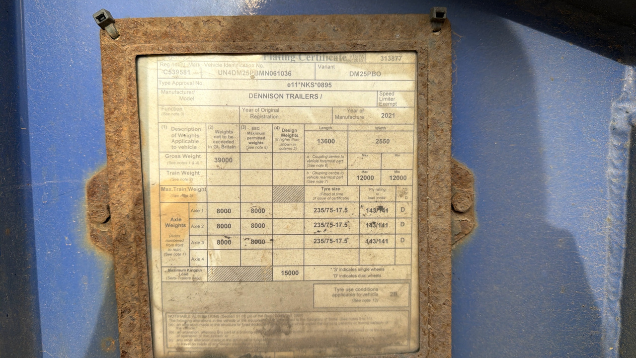 DENNISON MACHINERY-CARRIER - Römork: fotoğraf 5 DENNISON MACHINERY-CARRIER - Römork: fotoğraf 5