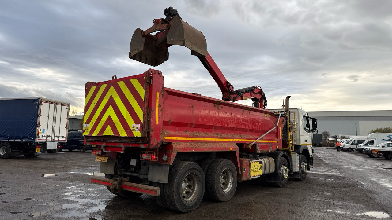 Volvo FM 410 - Damperli kamyon, Vinçli kamyon: fotoğraf 4 Volvo FM 410 - Damperli kamyon, Vinçli kamyon: fotoğraf 4