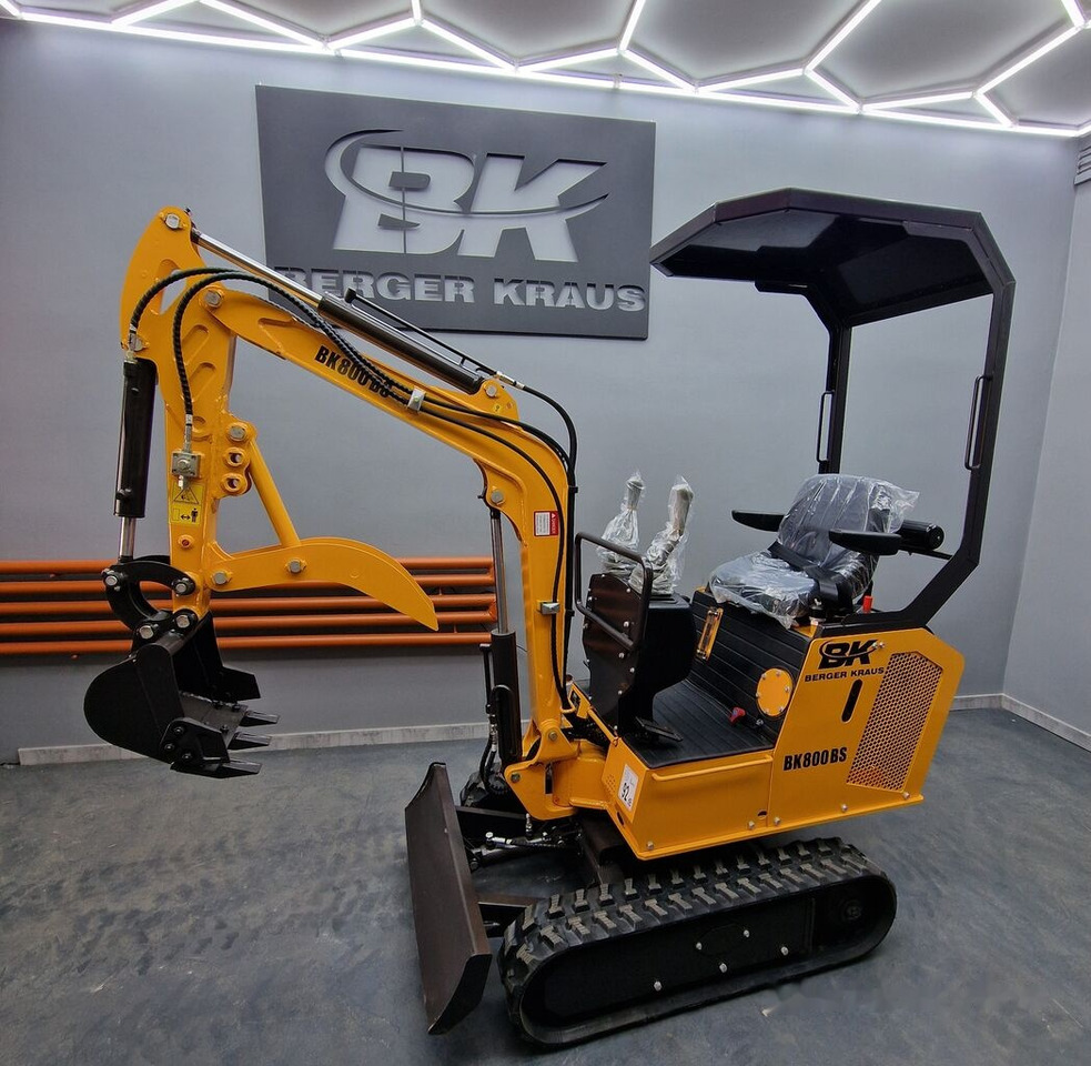 Yeni Mini ekskavatör Berger Kraus BK800BS Nowa minikoparka Mini excavator Torsion arm: fotoğraf 6