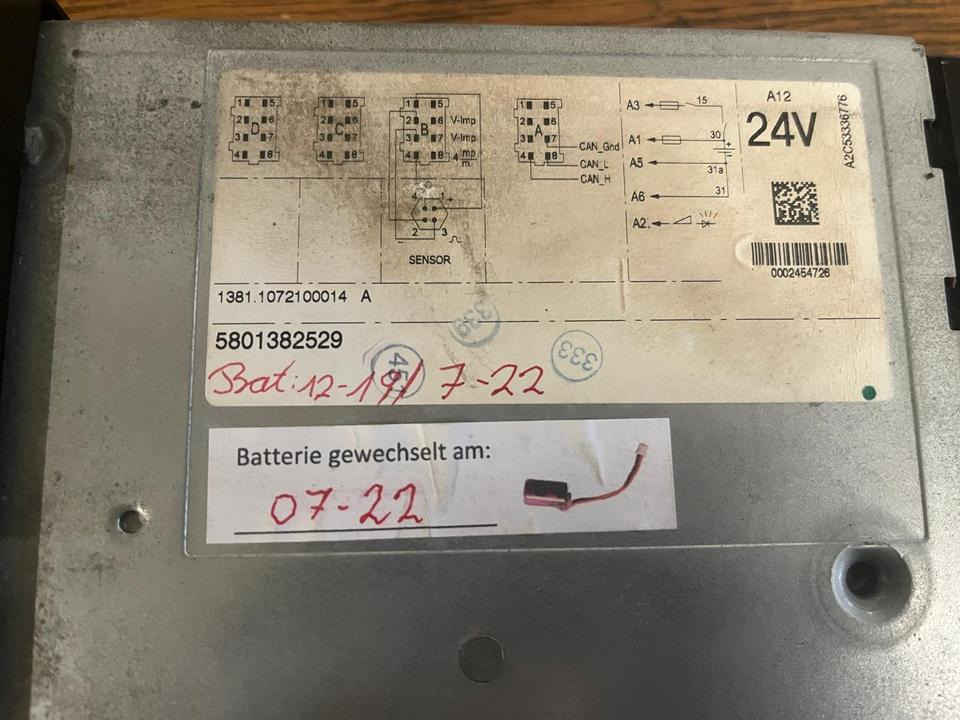 IVECO Tachograph 5801382529 - Takograf: fotoğraf 3 IVECO Tachograph 5801382529 - Takograf: fotoğraf 3