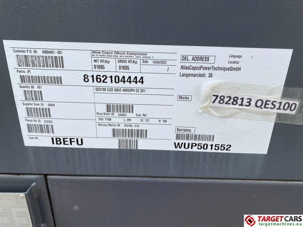 Yeni Elektrikli jeneratör Atlas Copco QES100 Diesel 100KVA Generator 400/230V Unused: fotoğraf 11